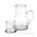 Long Island 2-teilige Glas Nachtkarafe Set